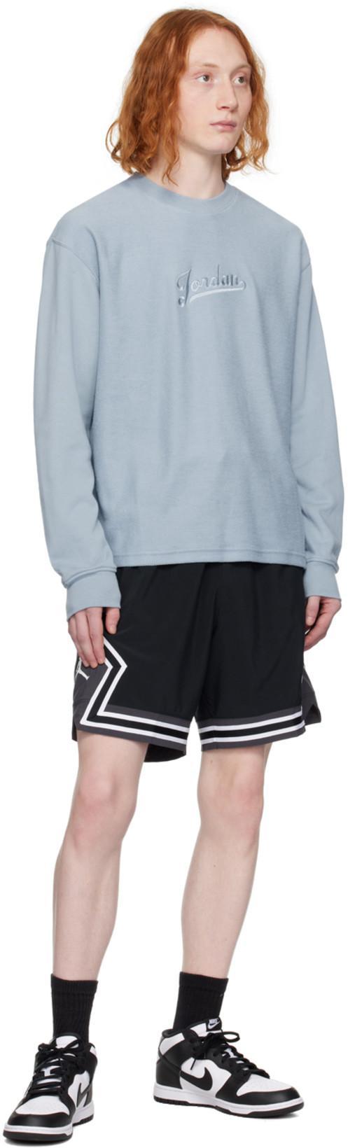 NIKE Mens White Black Dunk High Retro Logo-embroidered Leather High-top Trainers