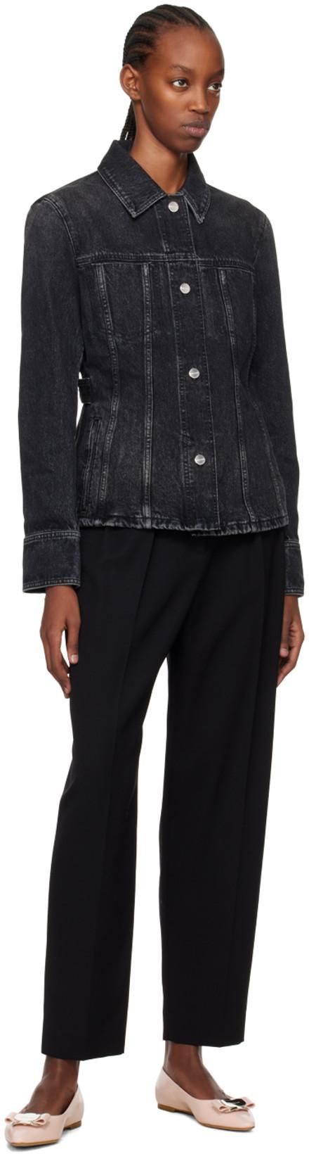 FERRAGAMO Buckle Pointed Toe Ballerina Shoes In Pink