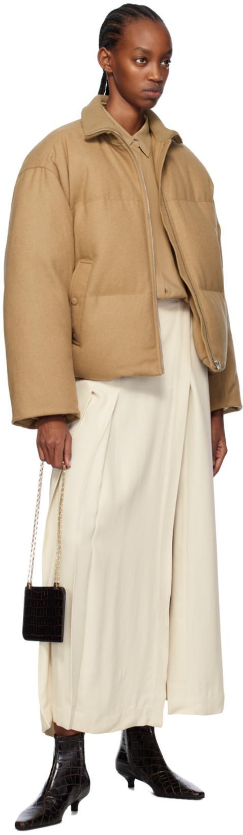 TOTÊME Crocodile-striped Boots In Dark_brown_034