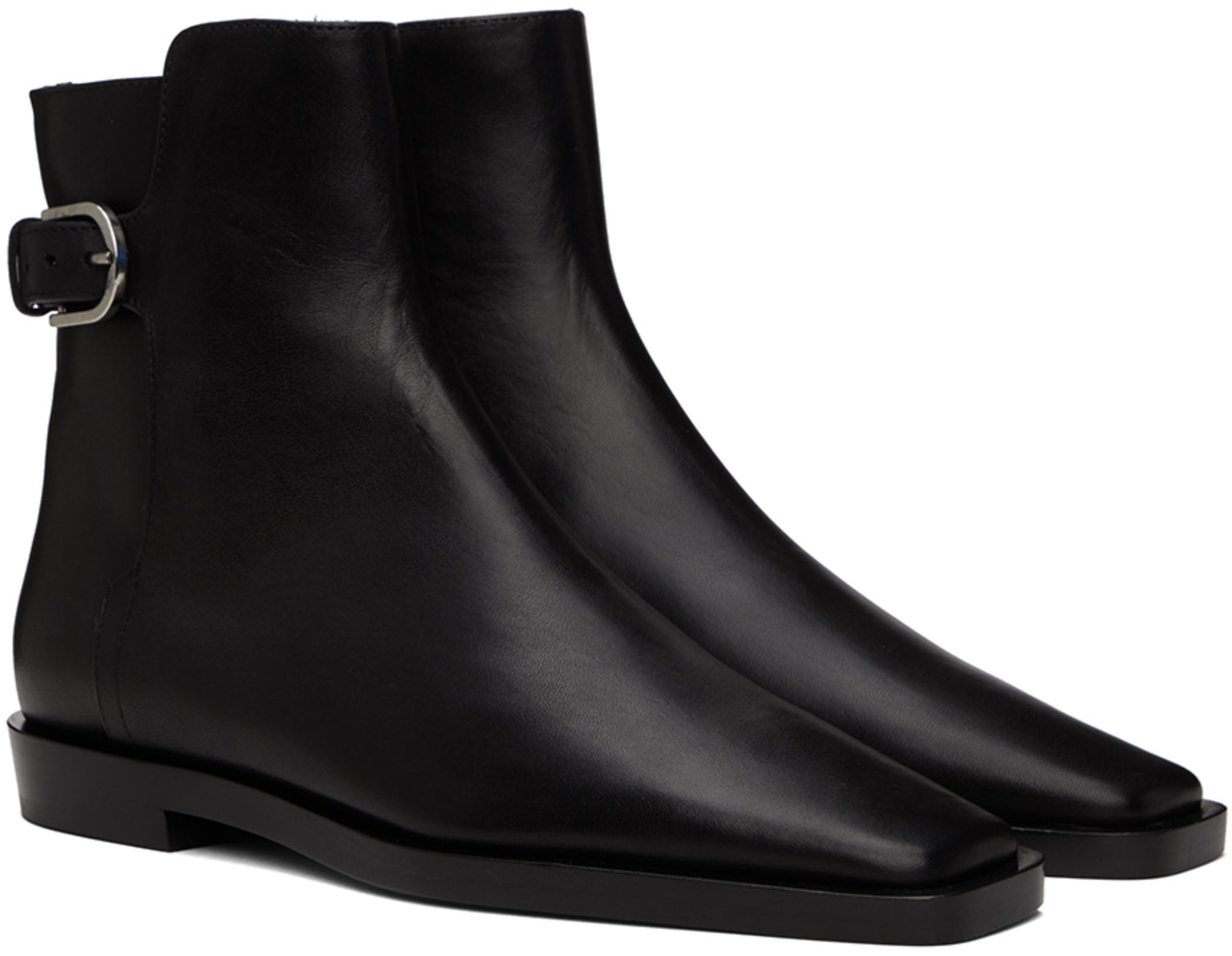 TOTÊME Felt Wrap Coat Dark Grey Melange