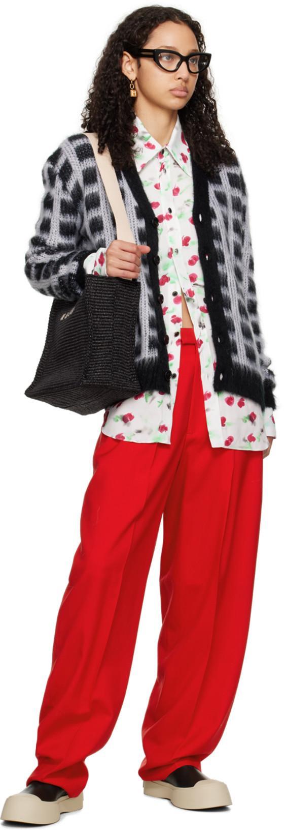 MARNI Floral Print Viscose Shirt In Printed