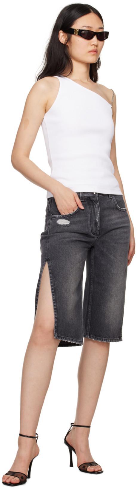 GIVENCHY Black Stitch 4g Mesh Heeled Sandals In 001-black