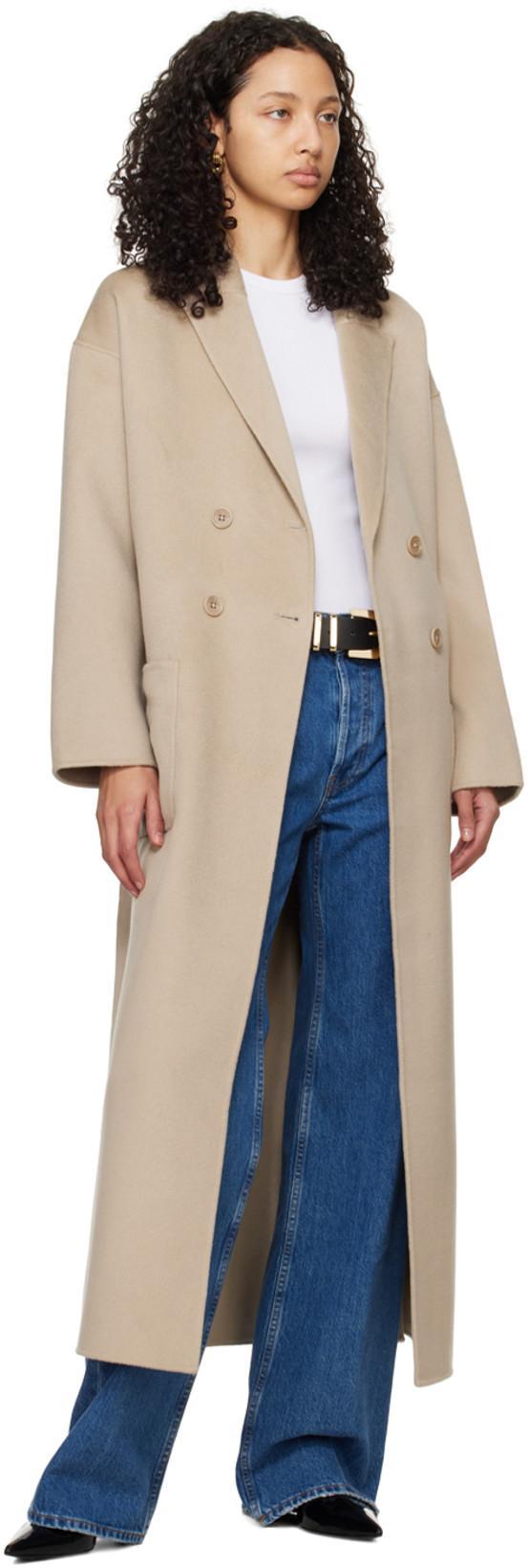 ANINE BING Hugh Jean In Medium Indigo In Blu