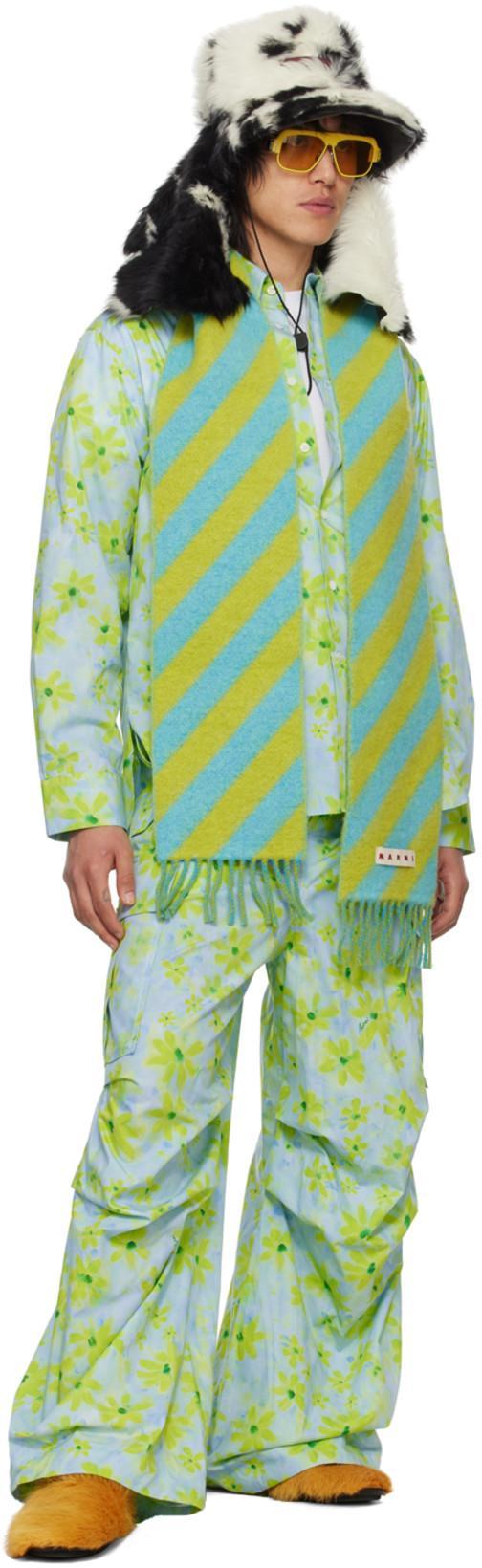 MARNI Yellow Fussbett Sabot Slippers In India Yellow 00v24