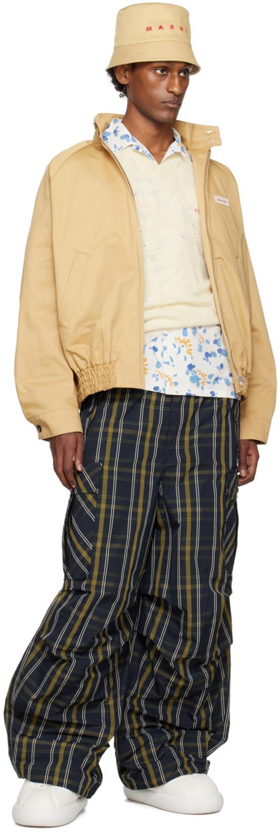 MARNI Minimalist White Leather Sneakers With Cushioned Sole