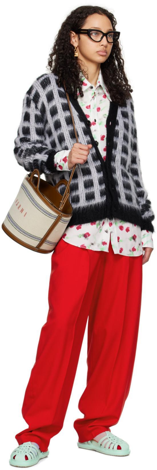 MARNI Floral Print Viscose Shirt In Printed