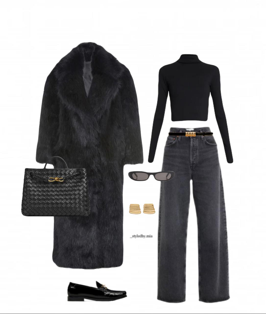 SAINT LAURENT Women's Oval Sunglasses In Black