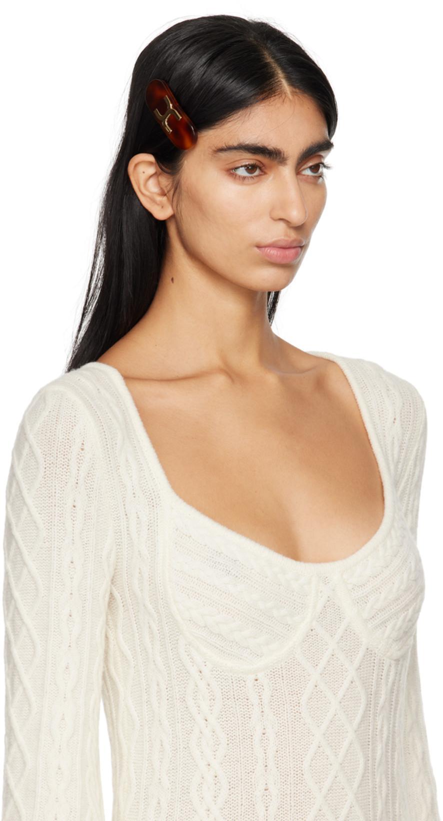 CHLOÉ Off-white Scoop Neck Maxi Dress In 115 Dusty White