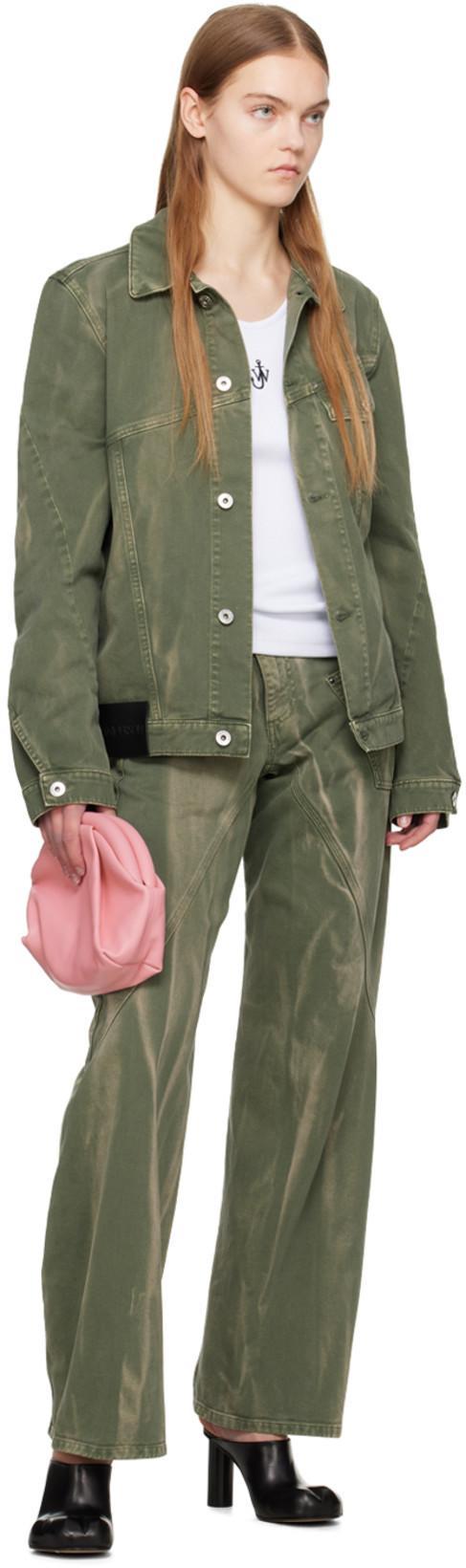 JW ANDERSON J. W. Anderson Anchor Fitted Ribbed Tank Top In White