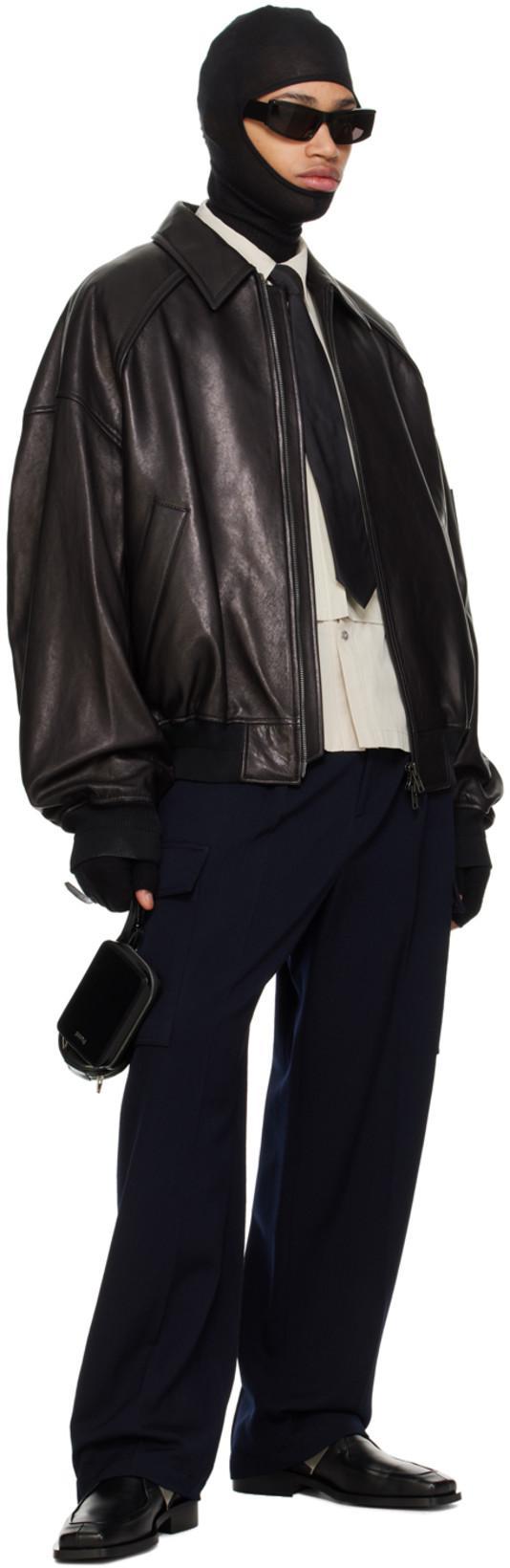 BALENCIAGA Rectangular Sunglasses In Black-black-grey