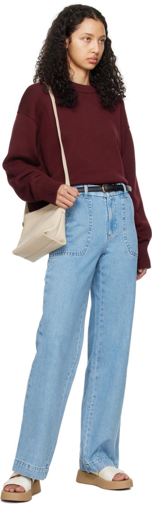 CHLOÉ Mila Beige And White Sabot With Branded Strap In Linen Blend Woman In Beige,white