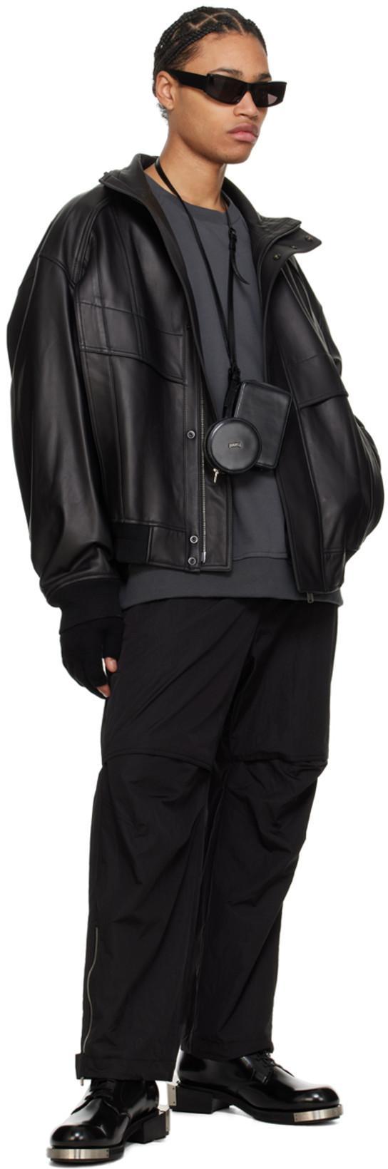 BALENCIAGA Rectangular Sunglasses In Black-black-grey