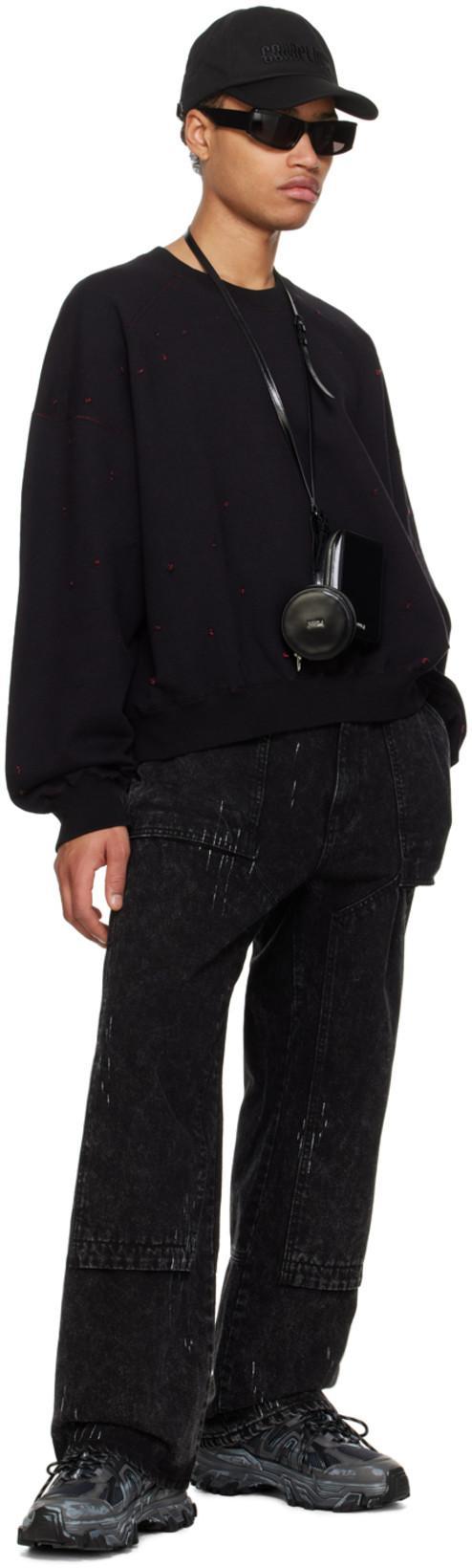 BALENCIAGA Rectangular Sunglasses In Black-black-grey