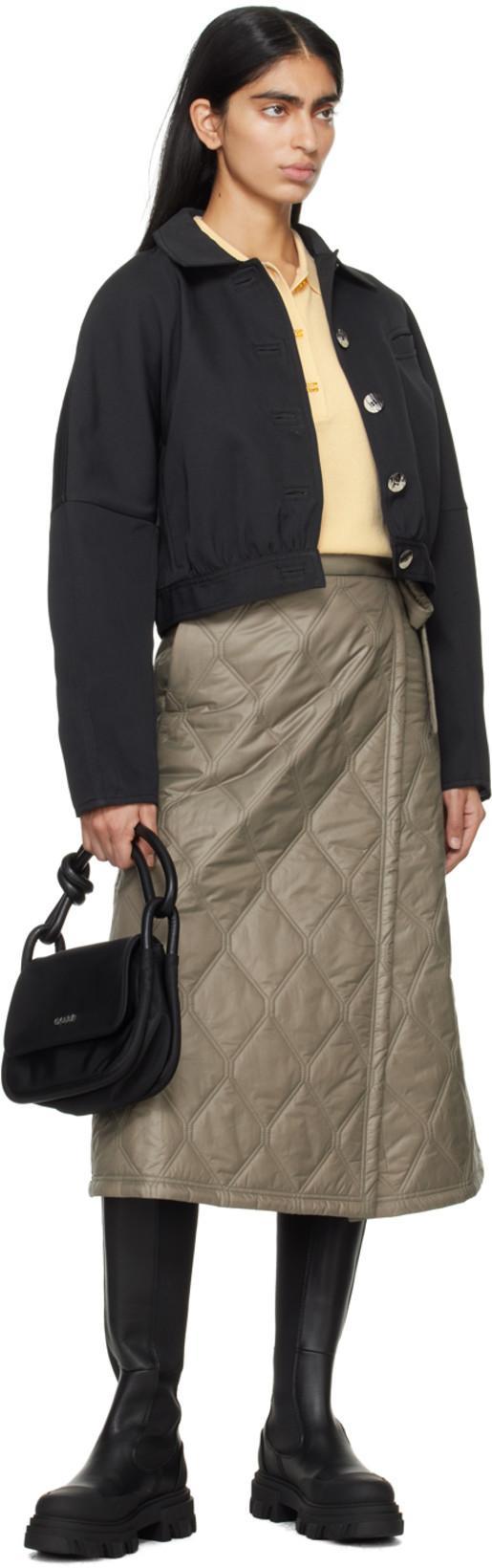 GANNI Ankle Boots With Elastic\n\nchelsea In Black