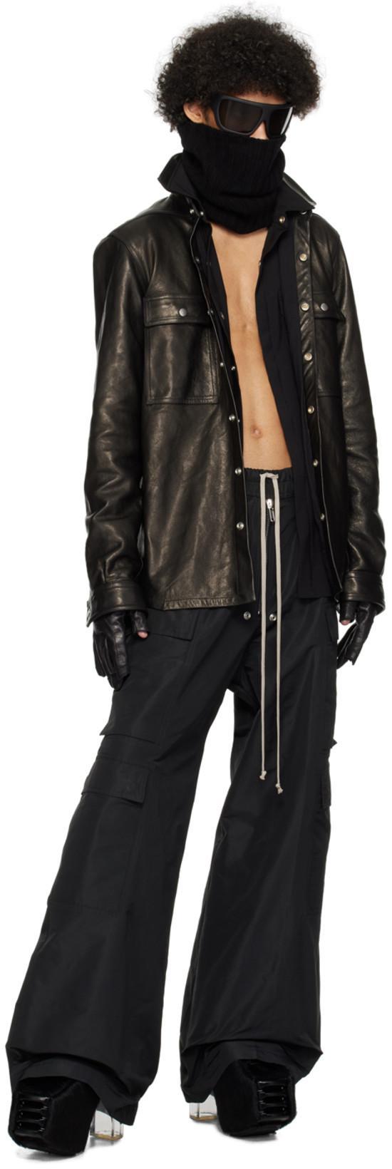 RICK OWENS Thick High-heeled Boots In Black