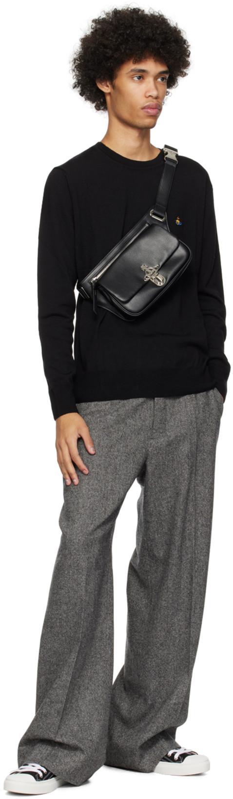 VIVIENNE WESTWOOD High Top Canvas Plimsoll Cotton Canvas Black 11-45 Men