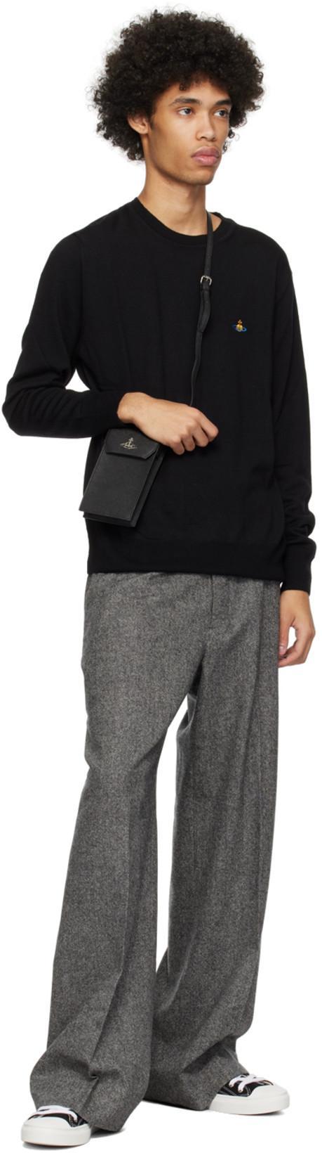 VIVIENNE WESTWOOD High Top Canvas Plimsoll Cotton Canvas Black 11-45 Men