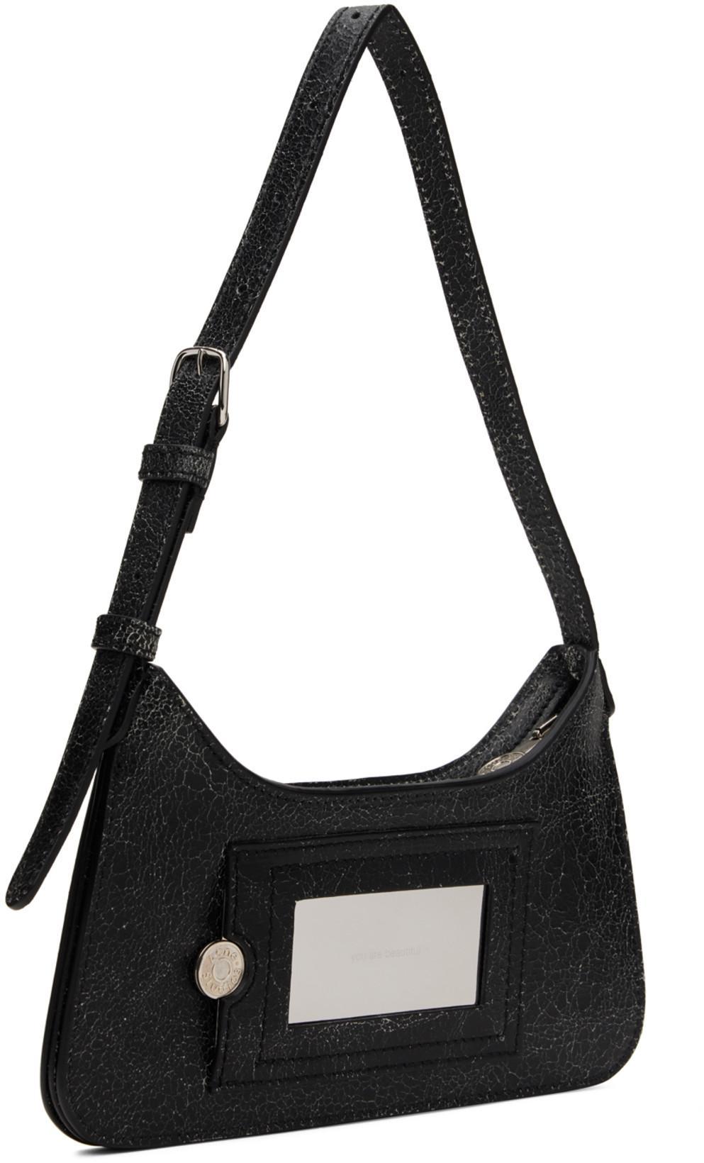ACNE STUDIOS Platt Micro Shoulder Bag In Black