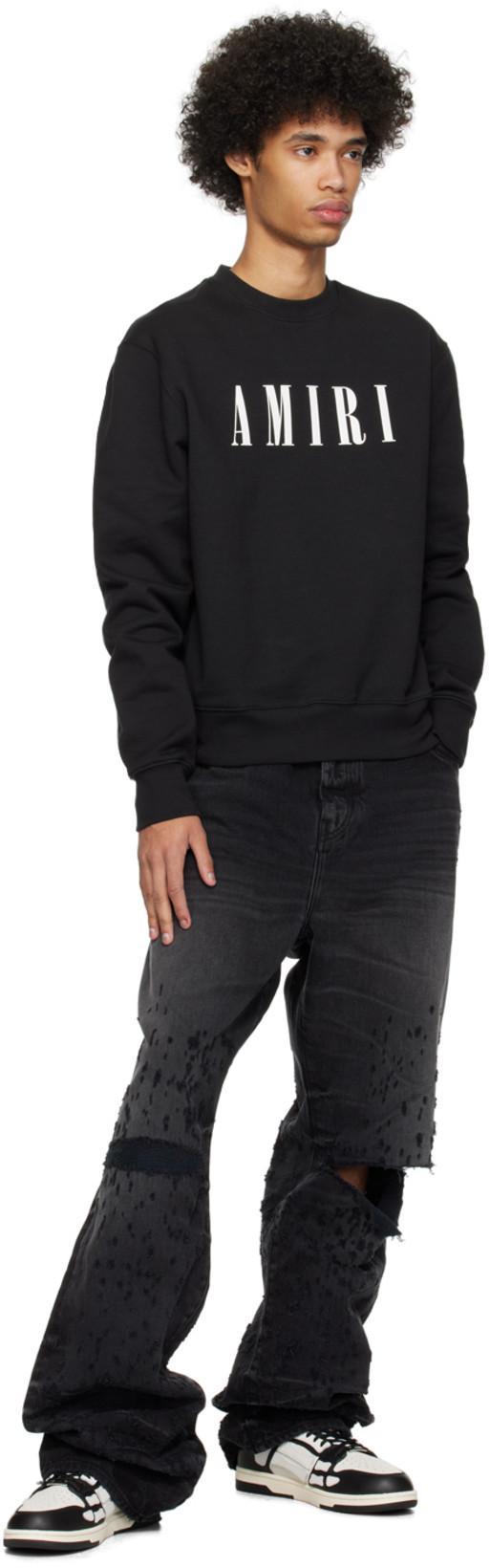 AMIRI Mens Black Skel Top Bandana-print Leather Low-top Trainers