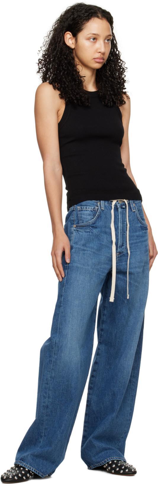 CITIZEN OF HUMANITY Citizens Of Humanity Isabel Rib Tank In Black