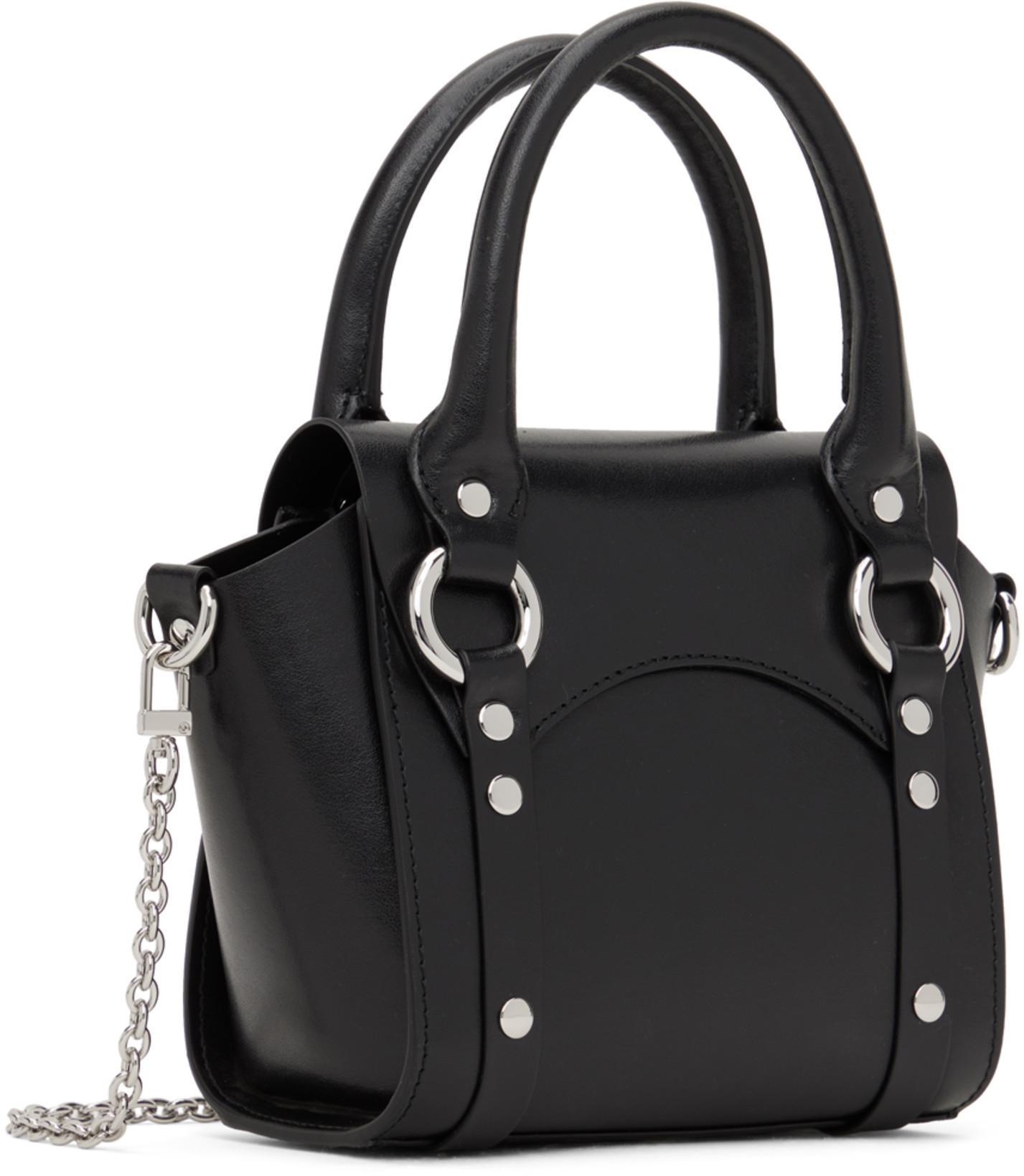 VIVIENNE WESTWOOD Black Betty Medium Bag In N401 Black