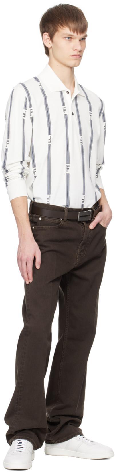 FERRAGAMO Achille Low-top Sneakers In White