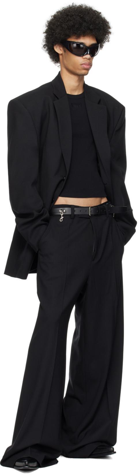 VETEMENTS Black Boxy Blazer