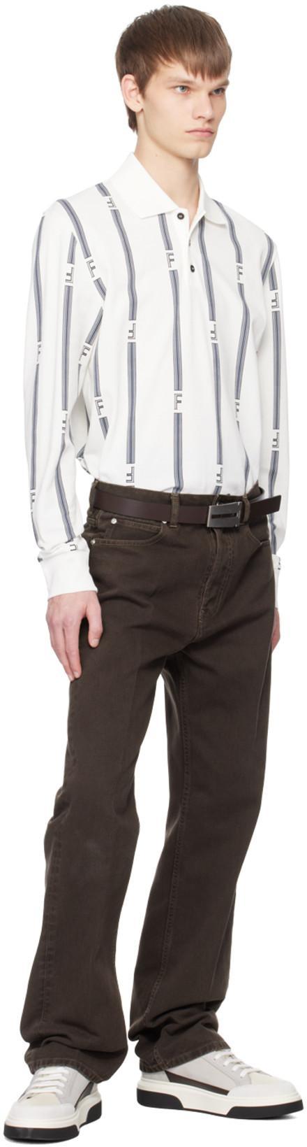 FERRAGAMO Men Low-top Sneakers With Gancini In Multi