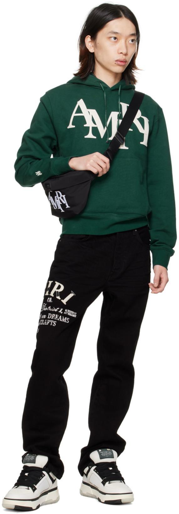 AMIRI White Leather Sneakers