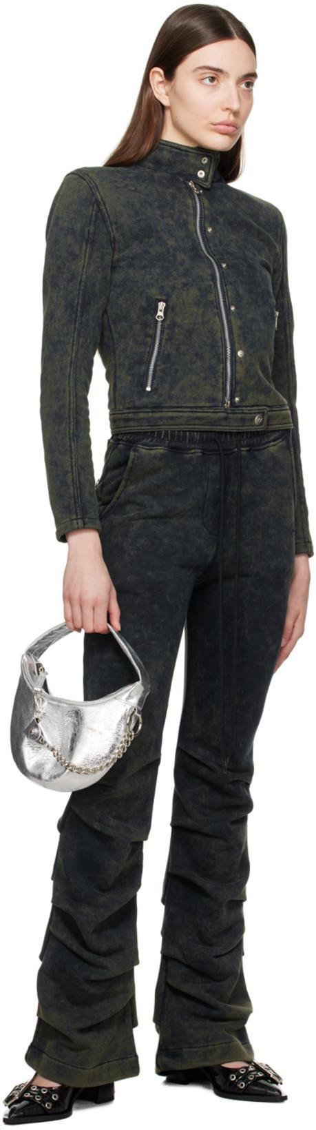 GANNI Feminine Buckle Slingback Pumps In Black