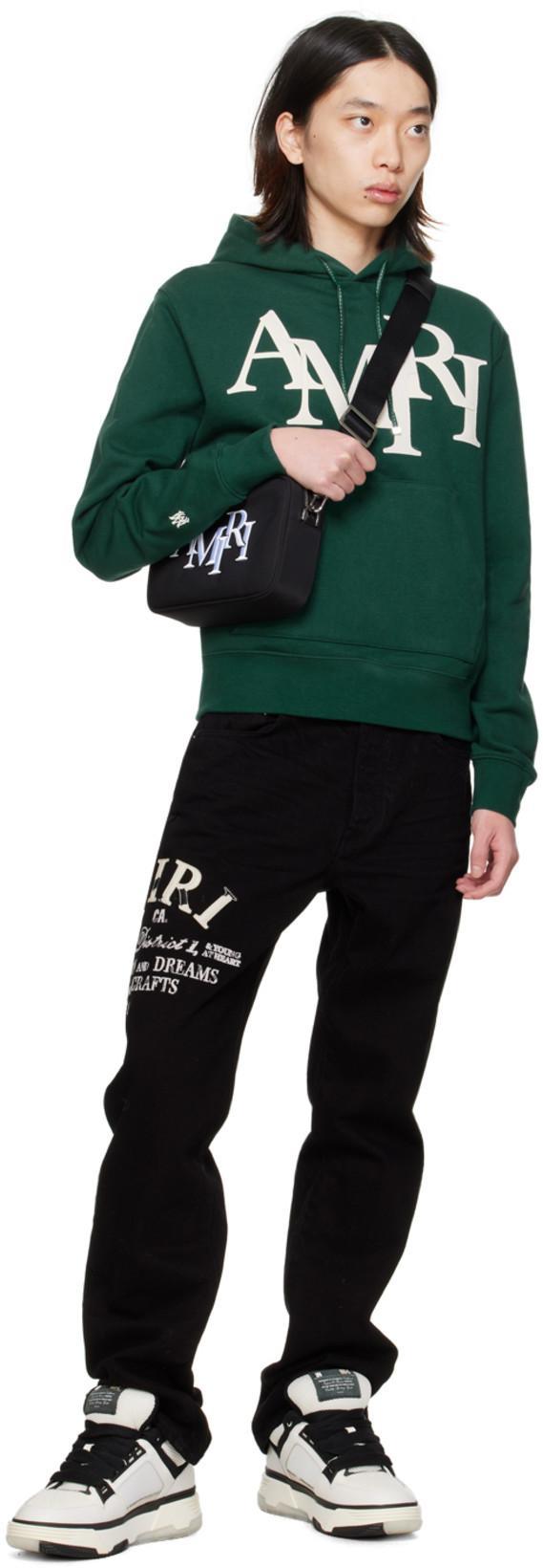 AMIRI White Leather Sneakers