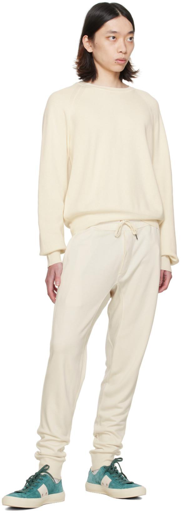 TOM FORD Round Head Flat Low-cut Skate Shoes In Blue