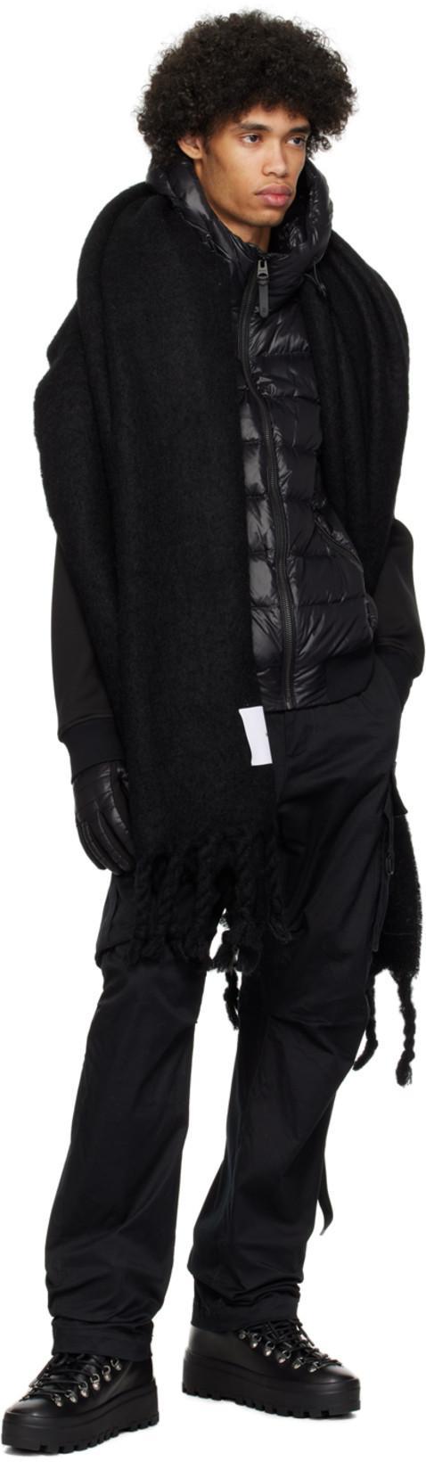 DSQUARED2 Cotton Cargo Trouser With Logo Patch In Black