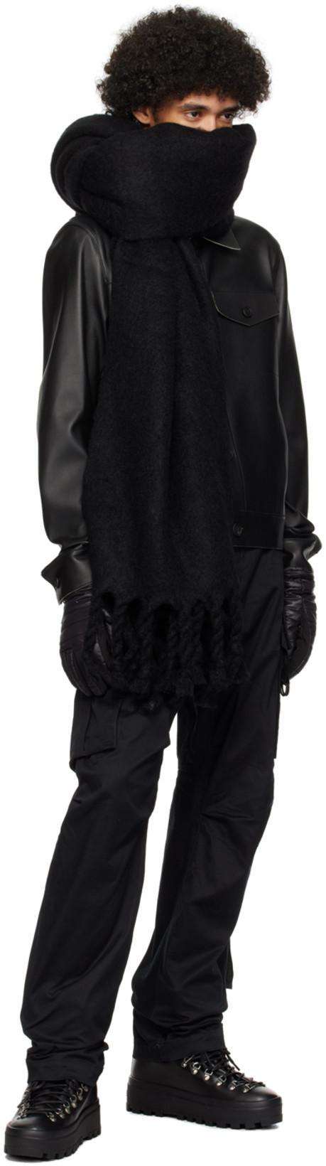 DSQUARED2 Cotton Cargo Trouser With Logo Patch In Black