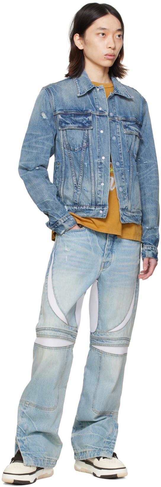 AMIRI Brown Low Top Sneakers With Logo Detail On The Side And Mesh Panels In Red