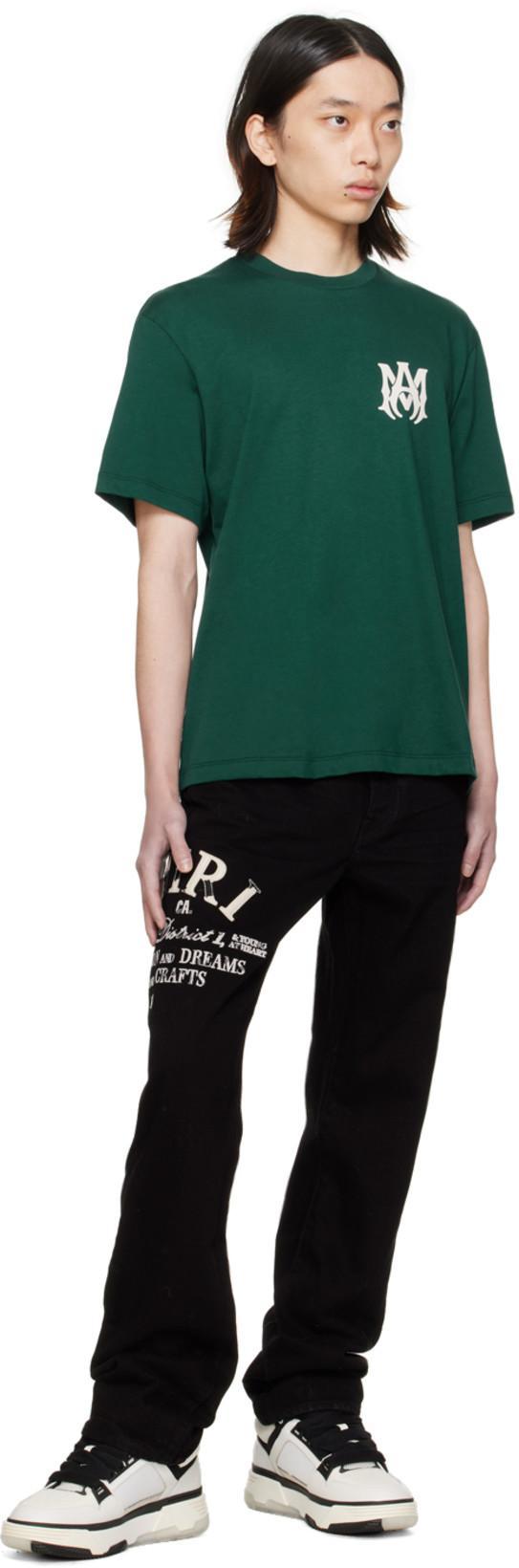 AMIRI White Leather Sneakers