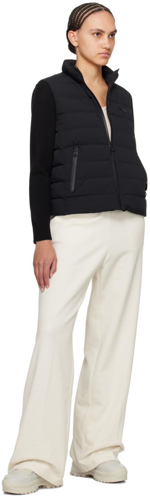 MACKAGE Oceane-city Light Down Mixed-media Puffer Jacket In Black