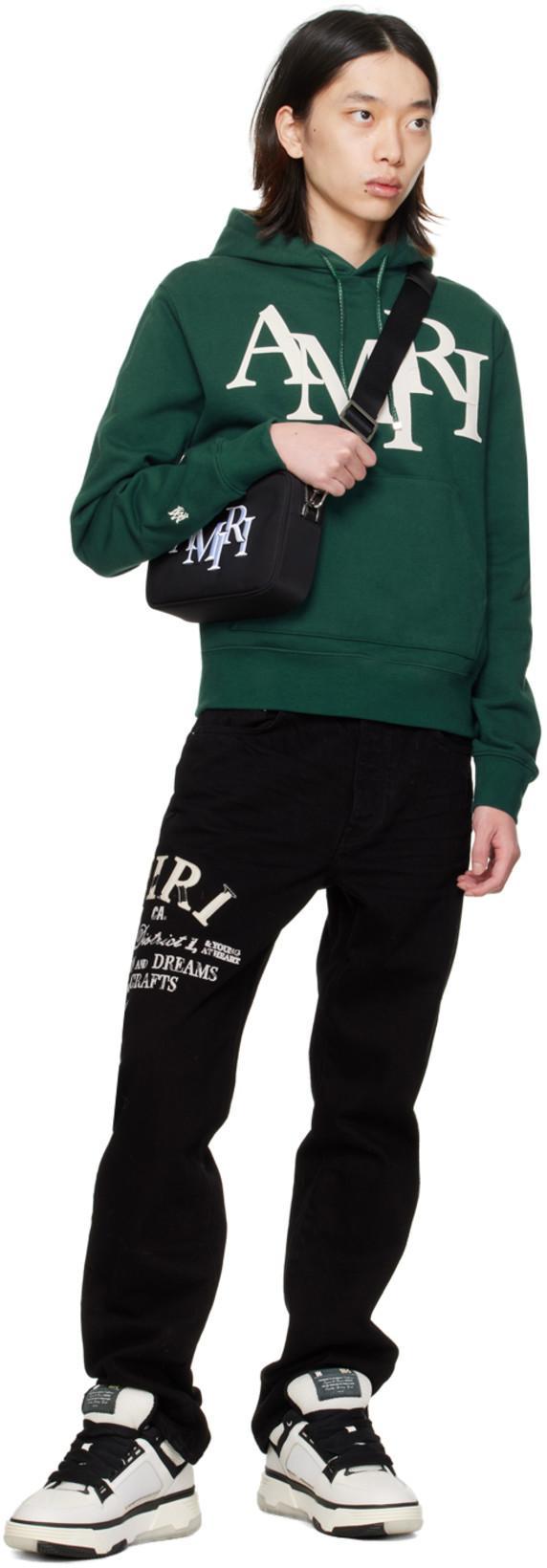 AMIRI White Leather Sneakers