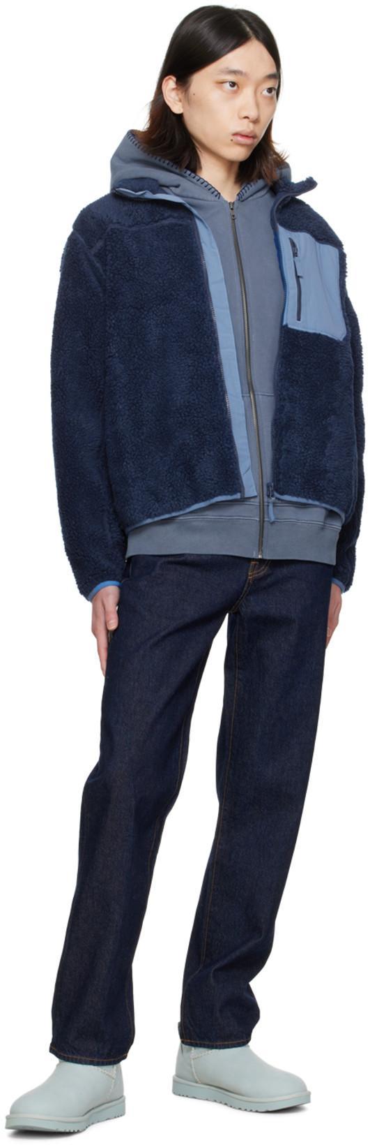 MADHAPPY Indigo Work Jeans In Raw / Denim