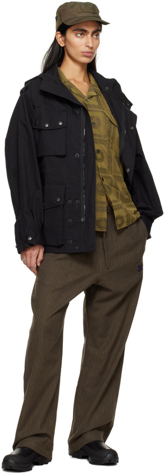 NEEDLES Black Field Coat In B-black