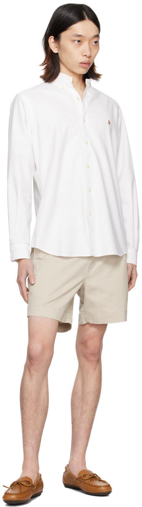 POLO RALPH LAUREN Refined White Button-up Shirt With Timeless Appeal