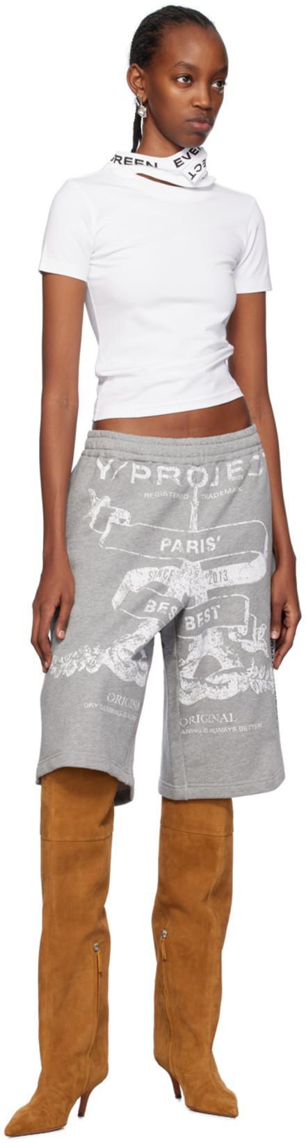 AMINA MUADDI Tan Fiona Thigh High Boots In Tobacco