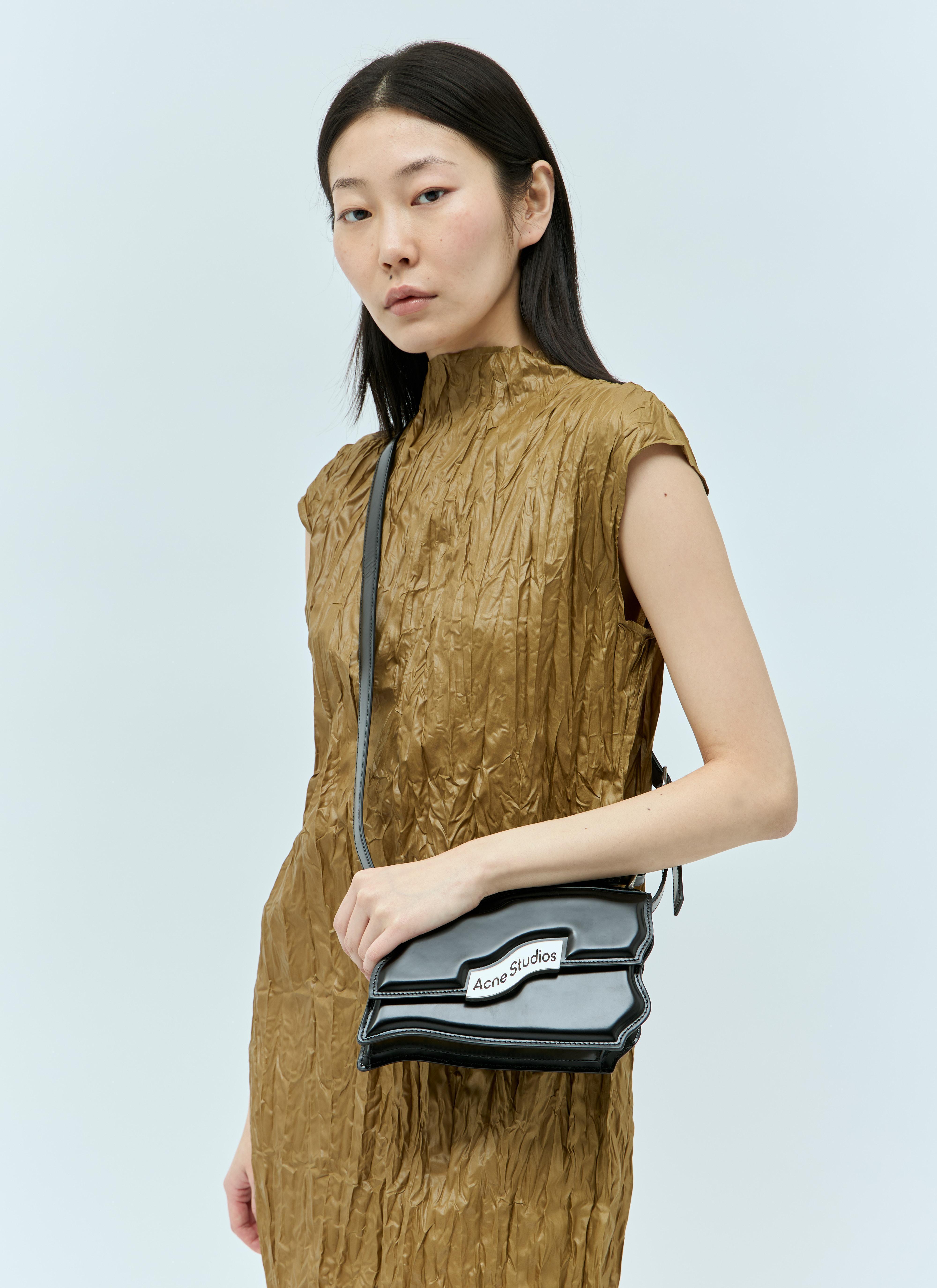 ACNE STUDIOS Crinkled Dress In Green