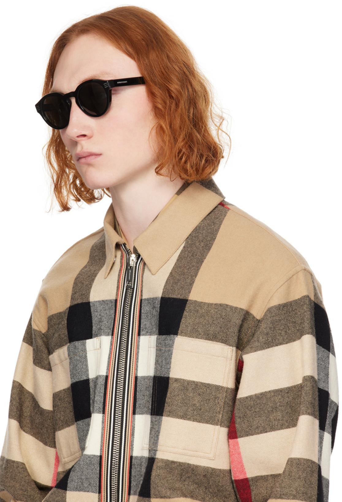 BURBERRY Summerton Long-sleeved Check Shirt In Brown