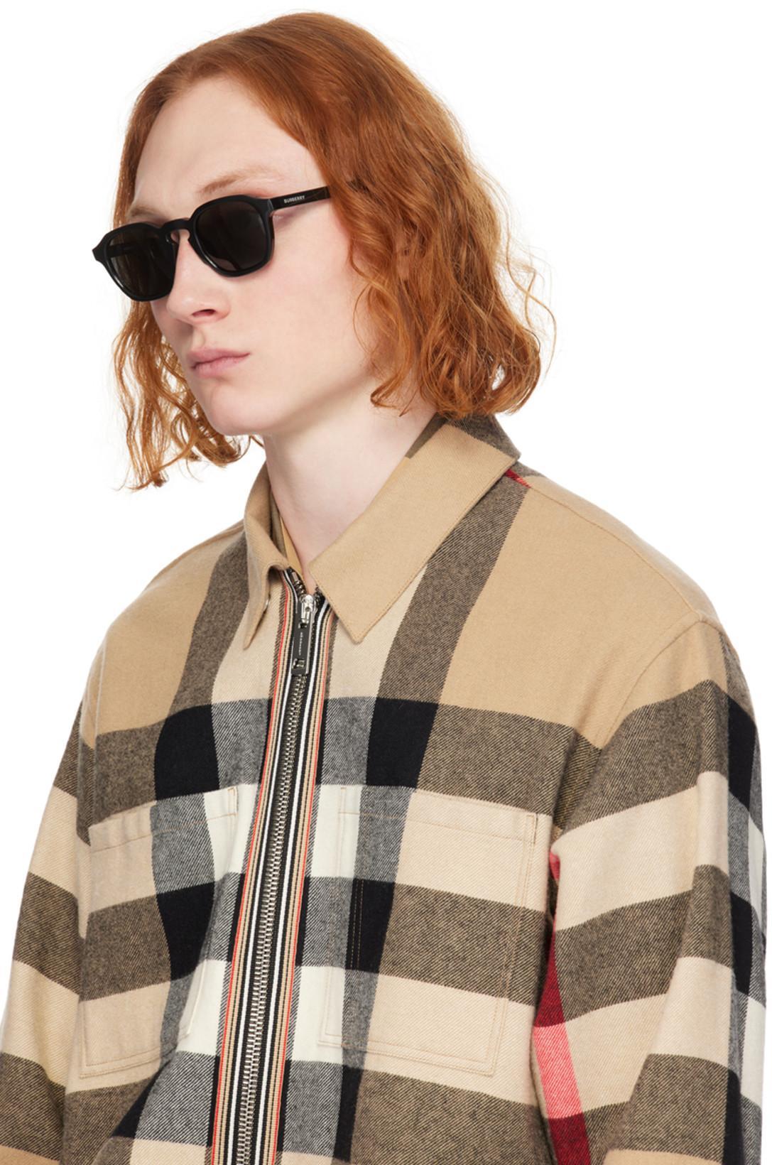 BURBERRY Summerton Long-sleeved Check Shirt In Brown