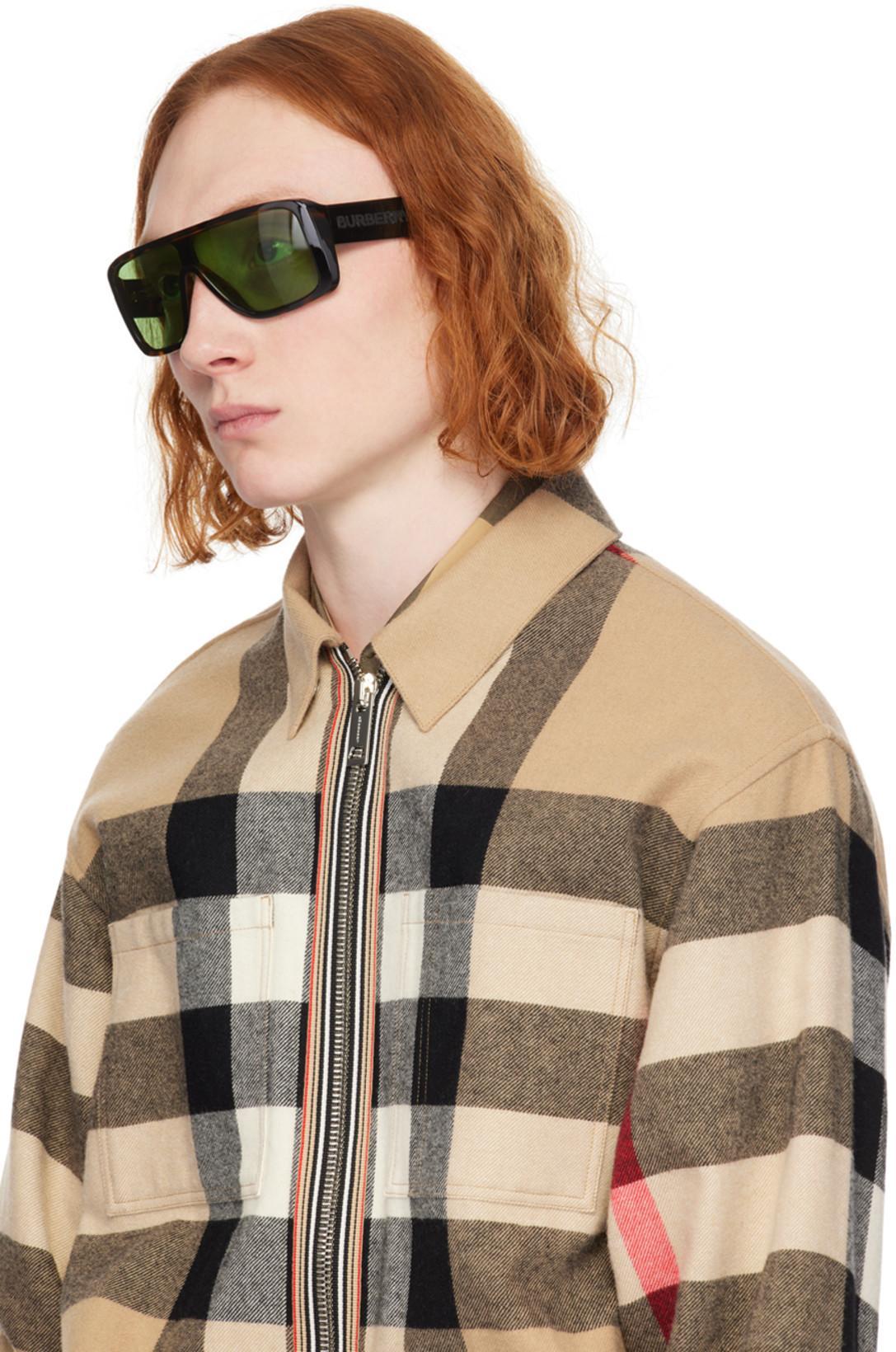 BURBERRY Summerton Long-sleeved Check Shirt In Brown