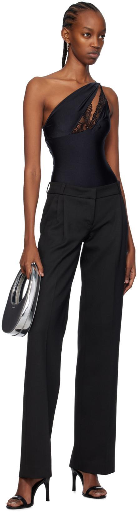 COPERNI Tailored High Rise Tech Pants In Blu