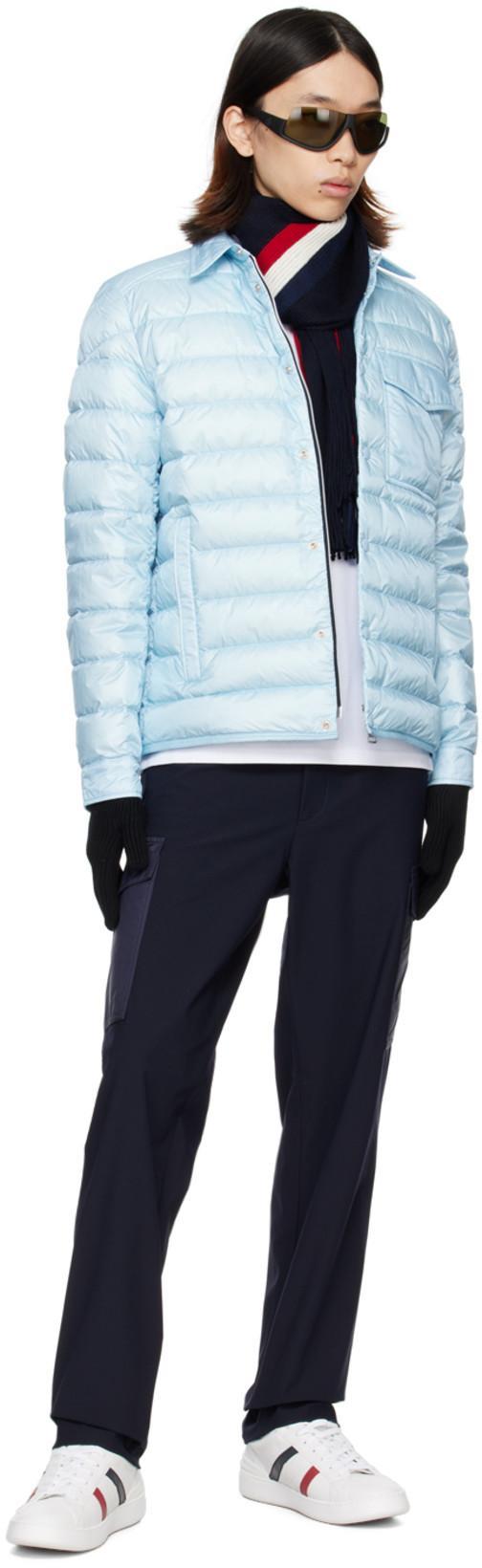 MONCLER White Cotton Short-sleeved Polo T-shirt