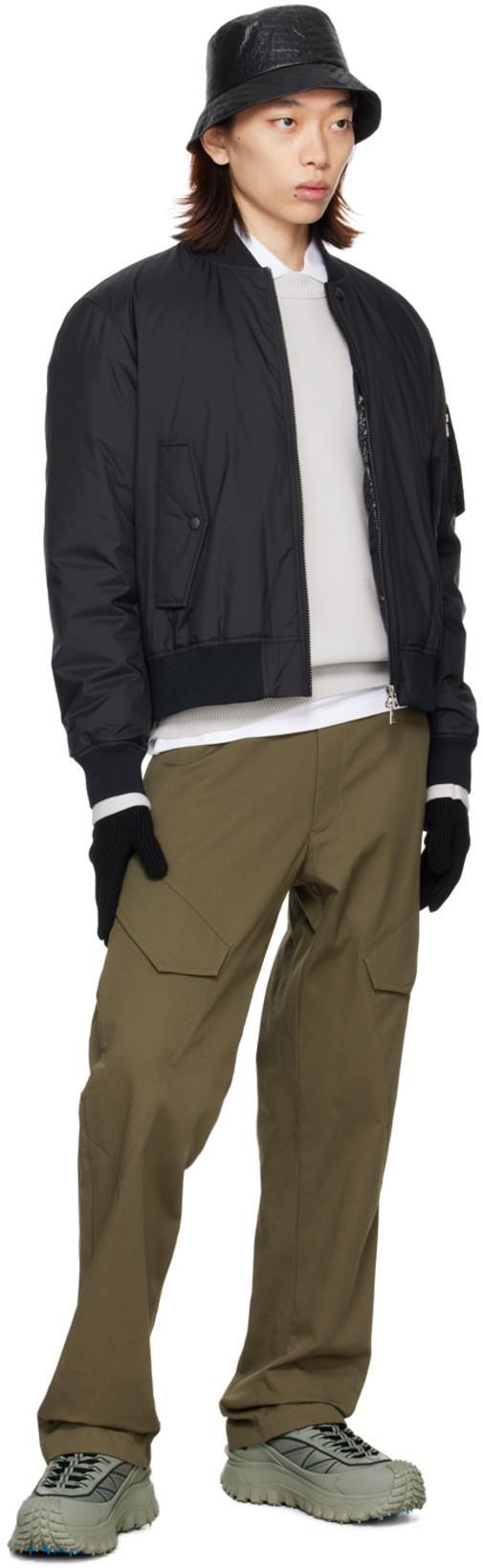 MONCLER White Cotton Short-sleeved Polo T-shirt