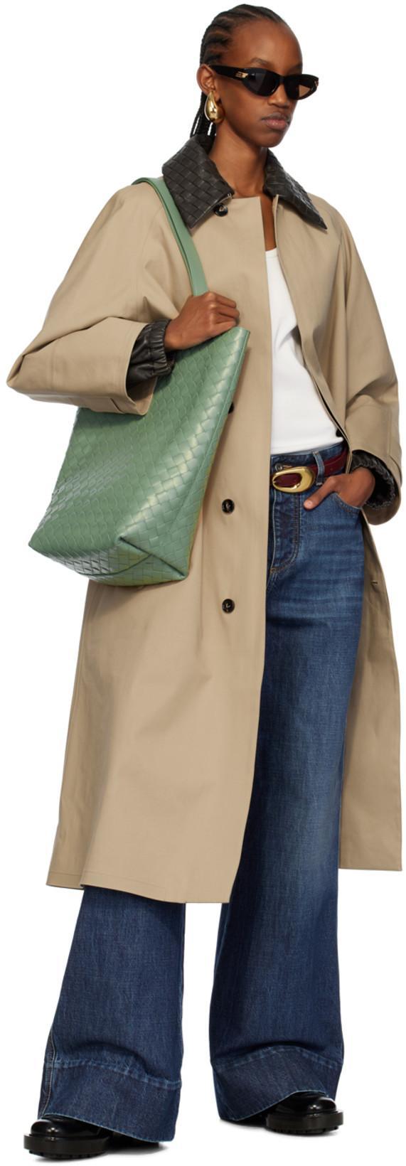 BOTTEGA VENETA Intage Indigo Wide Leg Denim In Blue